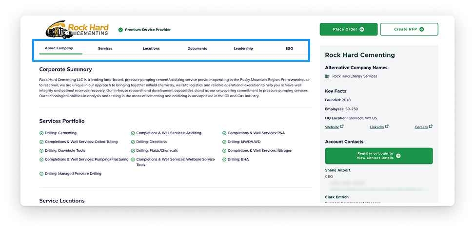 Competitive analysis — platform 3